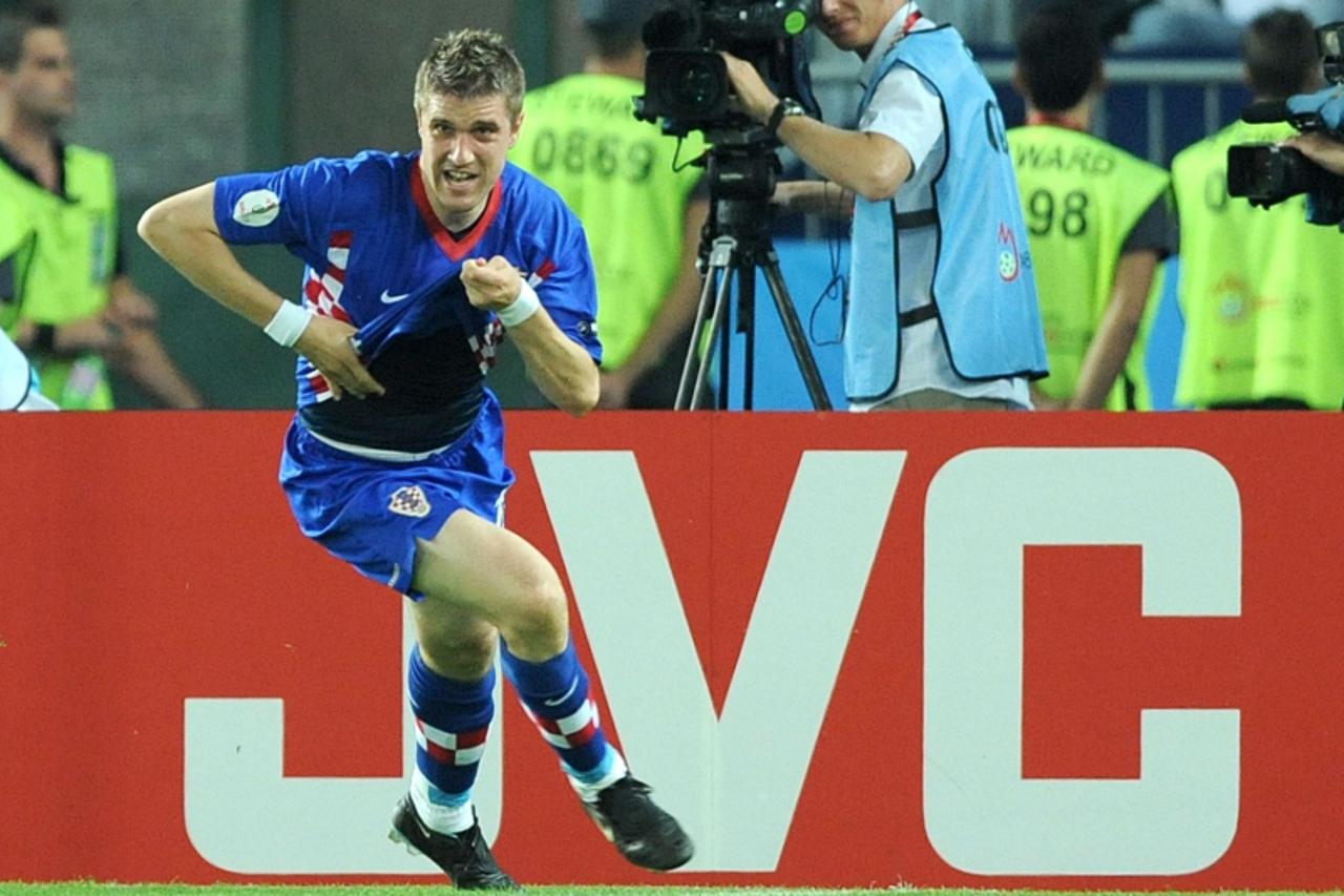 'sport......austrija.....20.06.2008.  bec - hrvatska reprezentacija na europskom prvenstvu 2008 u austriji i svicarskoj/ ernst happel stadion prater - utakmica turska hrvatska/ klasnic     foto: marko