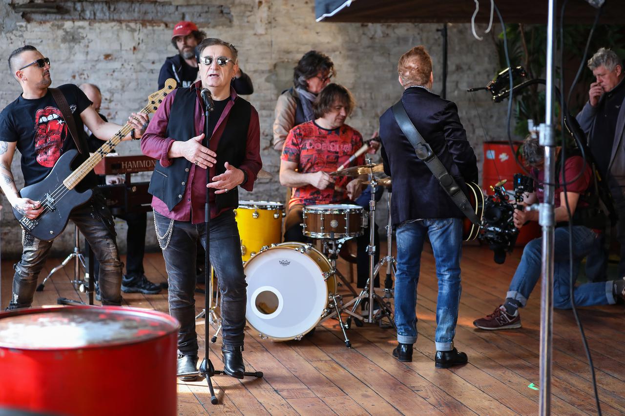 Zagreb: Prljavo kazalište snimilo spot za novu pjesmu