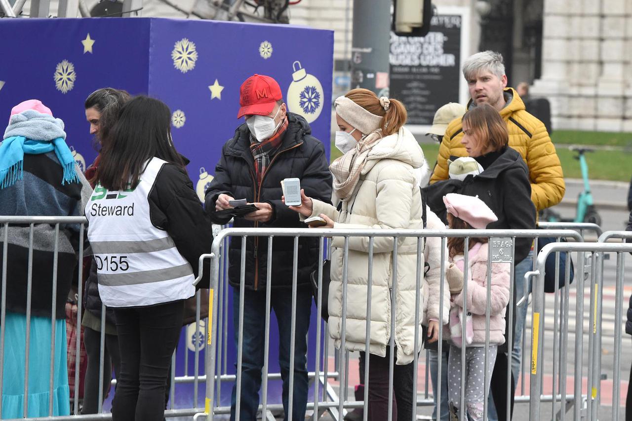 AUSTRIA-VIENNA-COVID-19-UNVACCINATED-LOCKDOWN