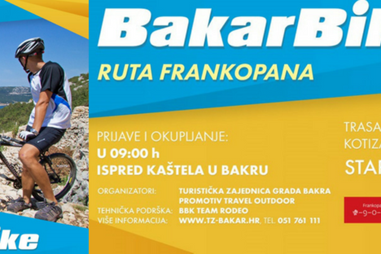 Bakar bike - ruta Frankopana
