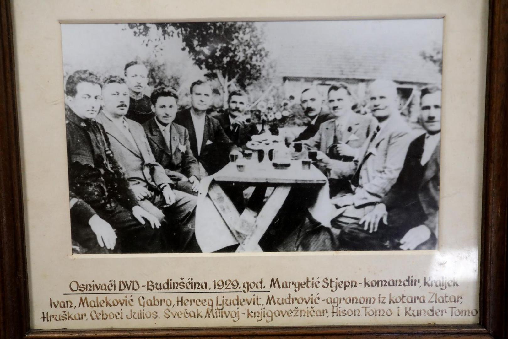 DVD Budinščina osnovan je davne 1929. godine, samo godinu prije Gabrina rođenja.

