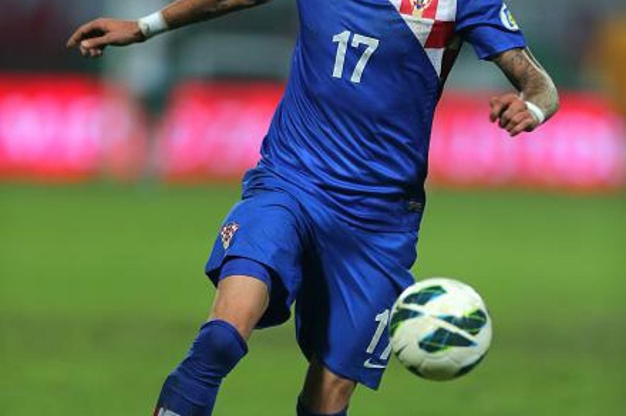 'Croatia\'s Mario Mandzukic Photo: Press Association/Pixsell'