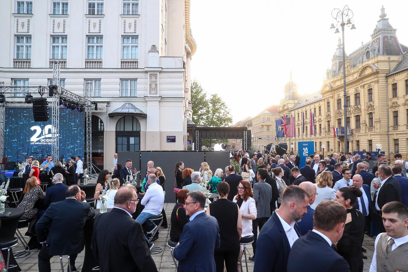 20.05.2024., Zagreb - Svecana proslava 20. rodjendana Poslovnog dnevnika u hotelu Esplanade. Photo: Matija Habljak/PIXSELL
