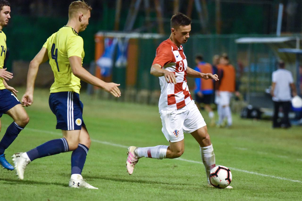 Šibenik: Kvalifikacijska utakmica za Euro U-21, Hrvatska - Škotska