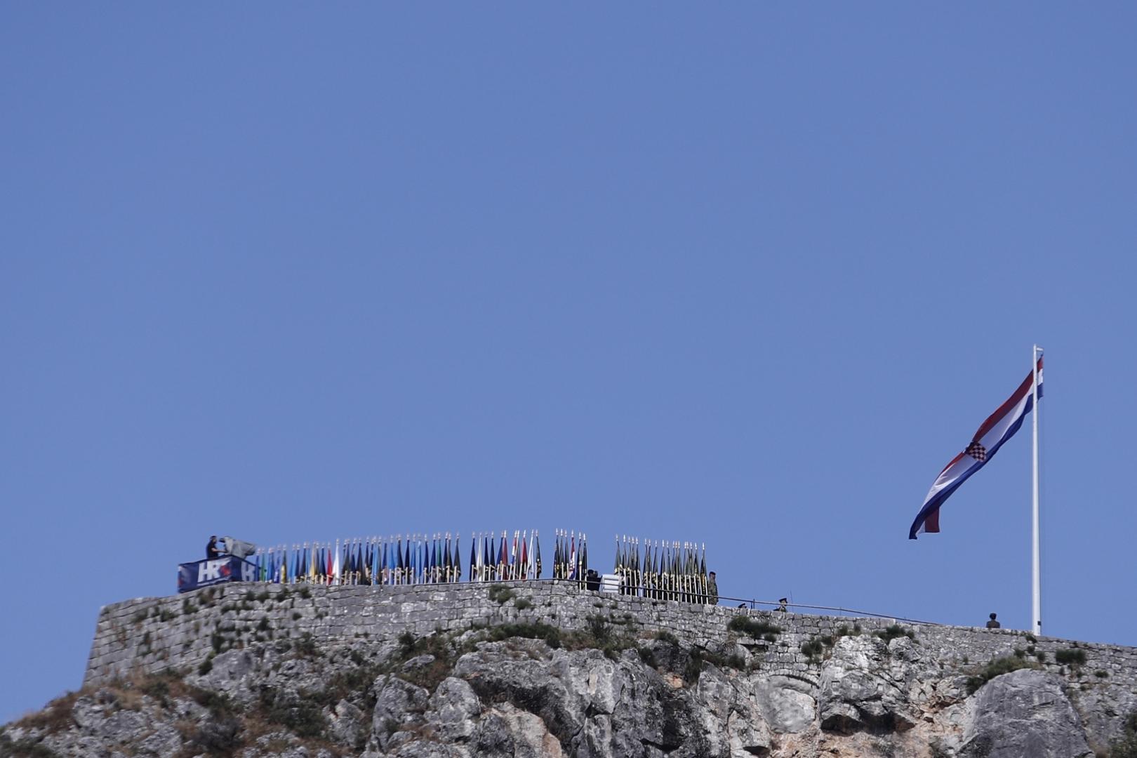 05.08.2021., Pogled na kninsku tvrđavu. Photo: Milan Sabic/PIXSELL