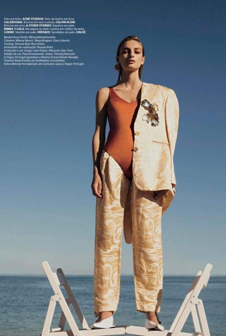 Plaža Malin, Editorial Vogue, Portugal