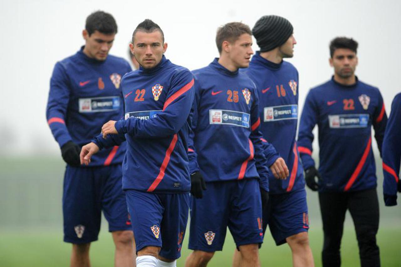 Hrvatska nogometna reprezentacija, trening
