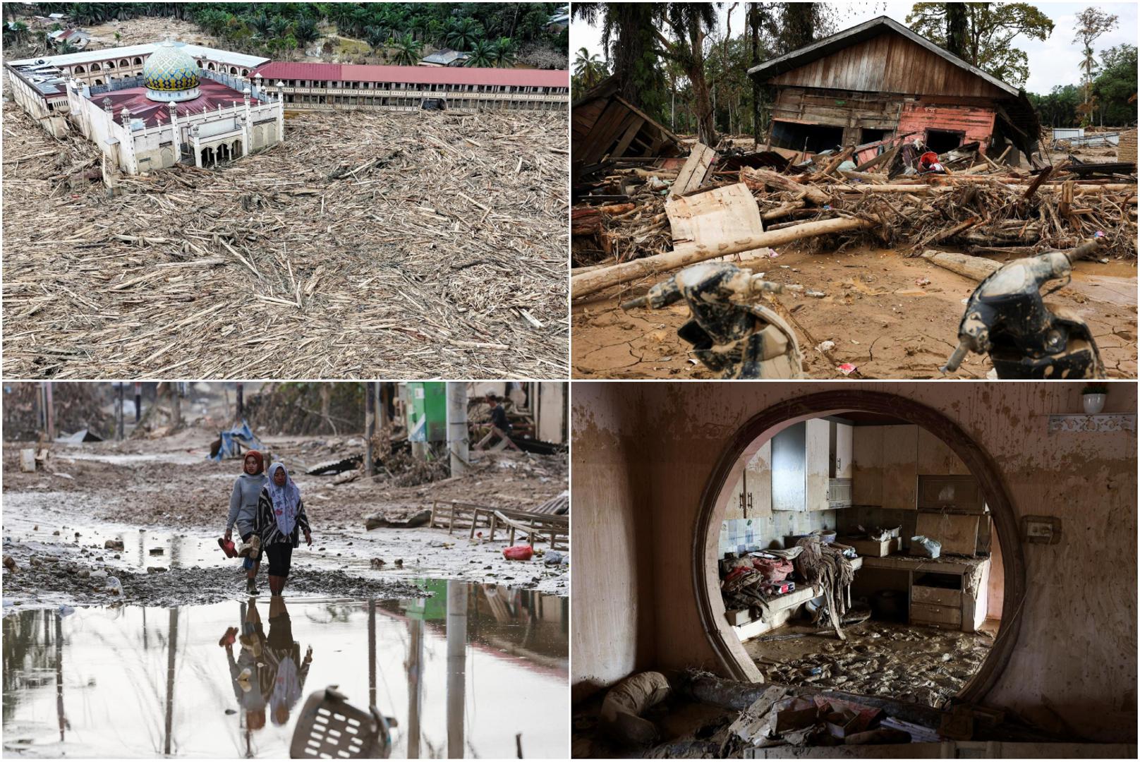 Nešto manje od 1000 osoba je poginulo, a gotovo milijun ih je moralo napustiti svoje domove nakon višetjednih poplava i klizišta na sjeveru otoka Sumatra, prema podacima koje je u ponedjeljak objavila indonezijska agencija za katastrofe.