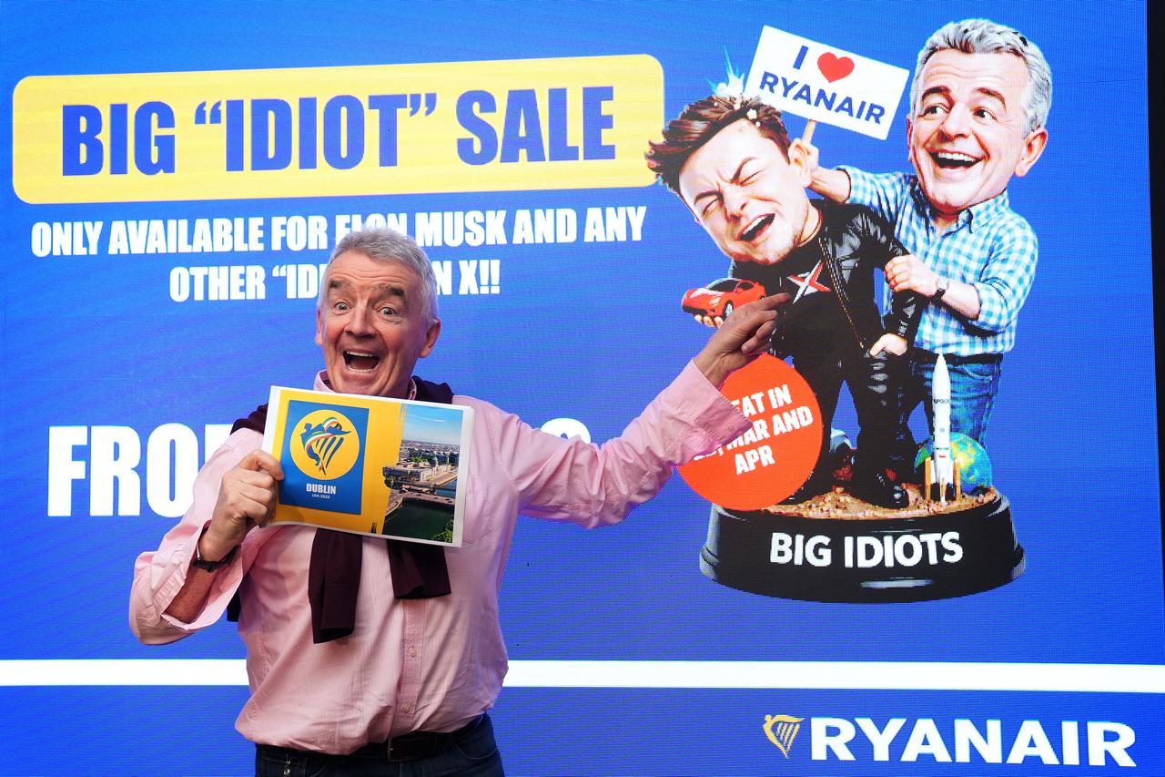 Ryanair press conference