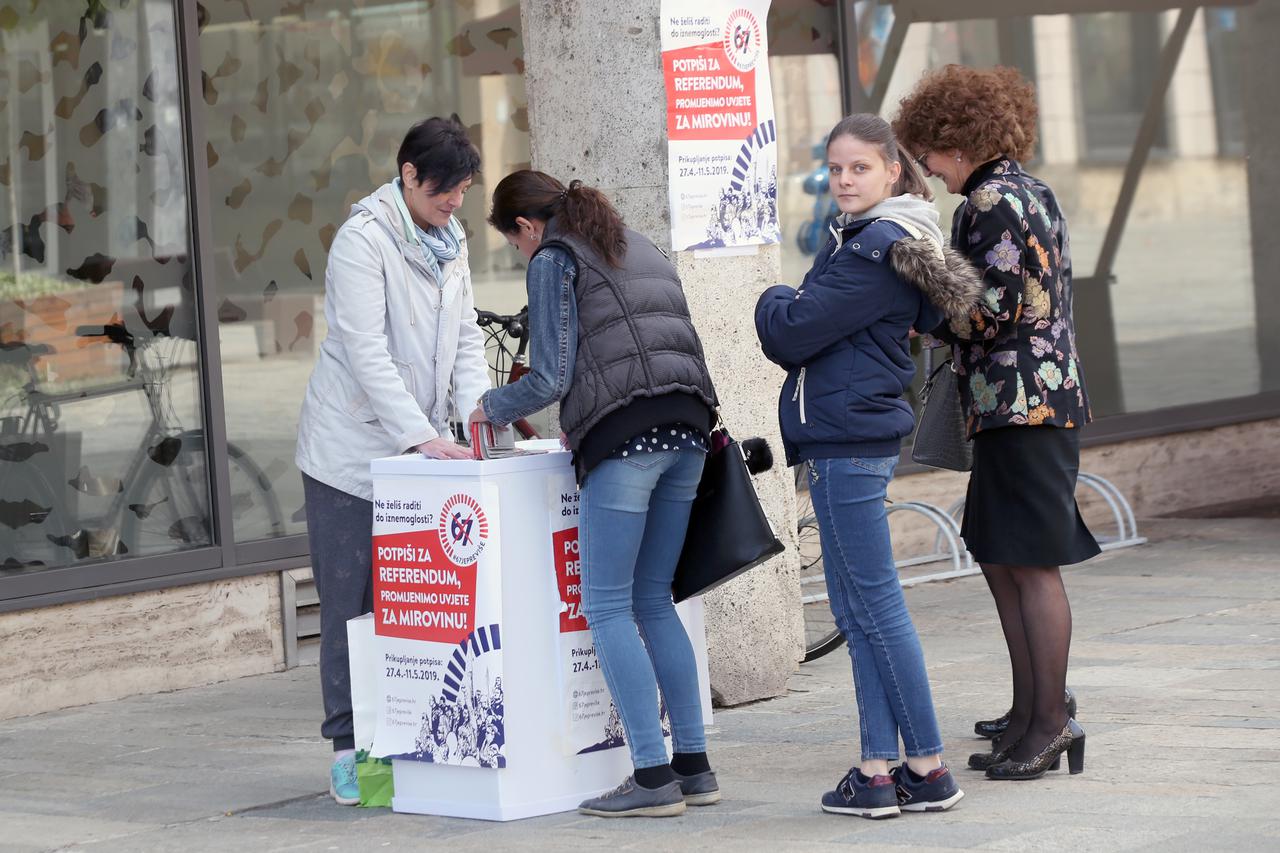 Prikupljanje potpisa za referendum
