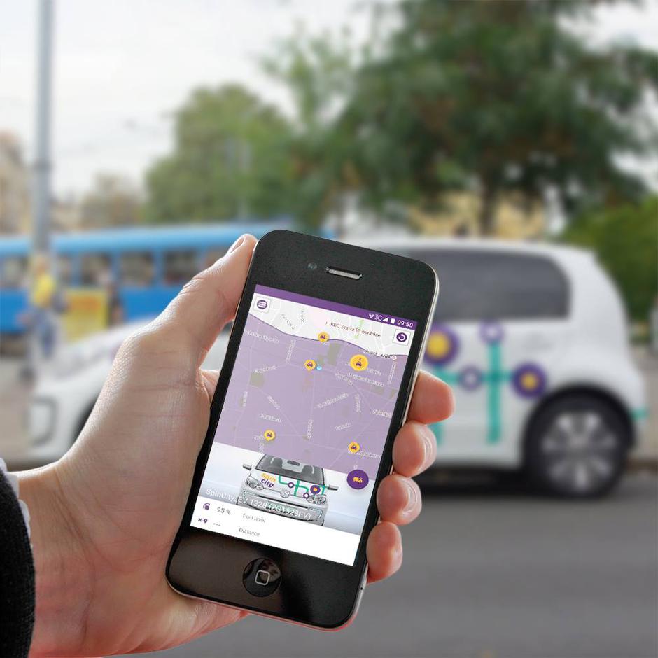 Spin City car sharing