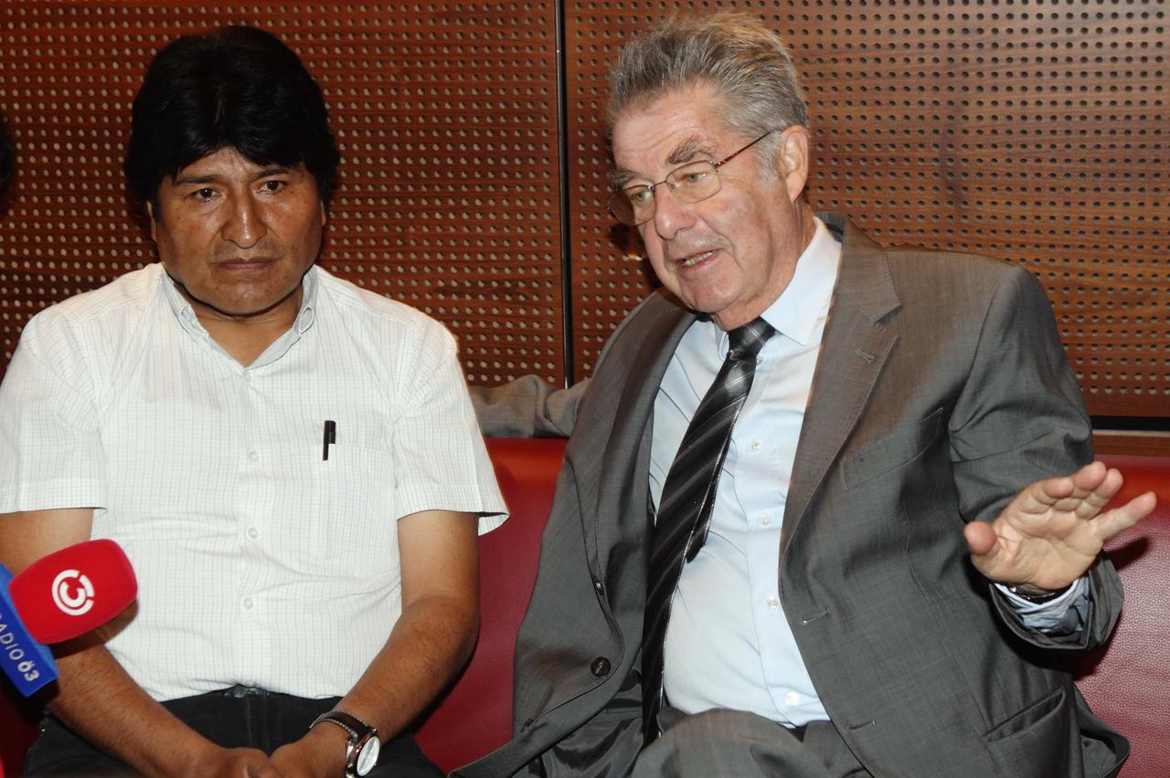 evo morales,heinz fischer