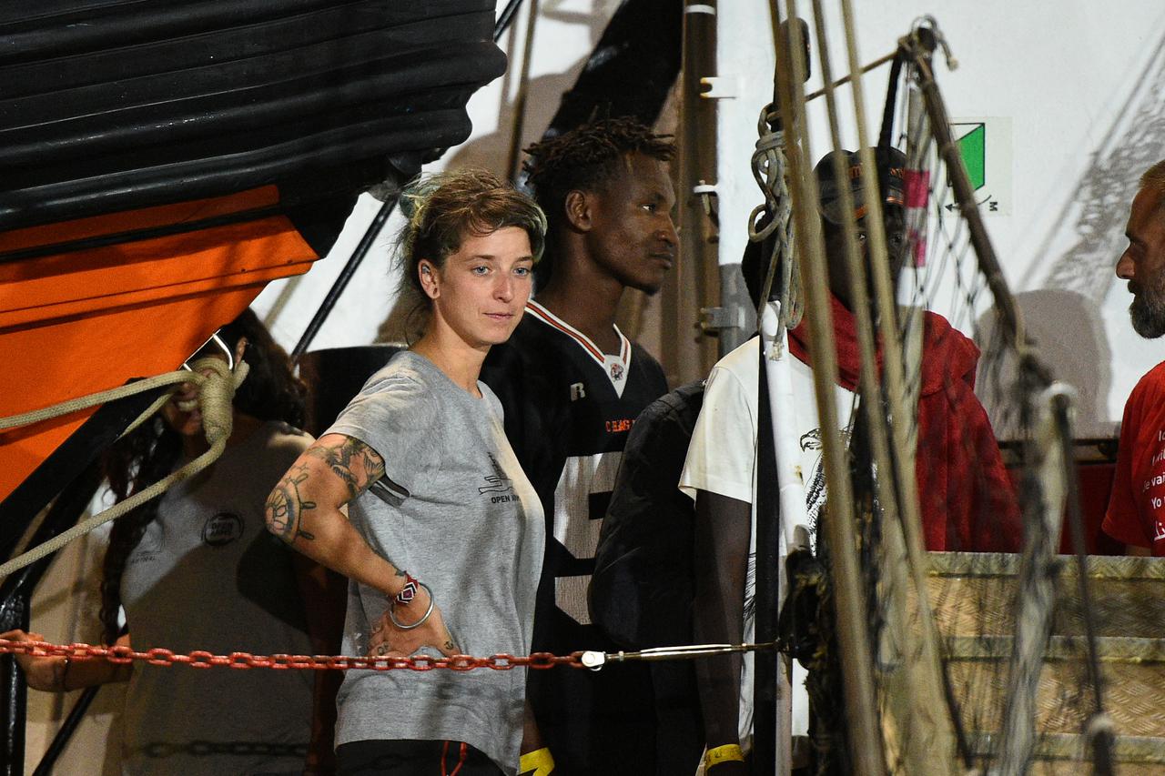 Migranti na brodu Open Arms