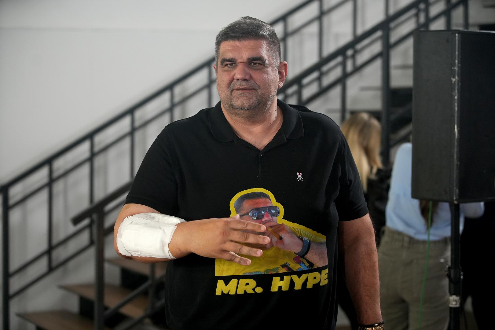  Istaknuo je kako je 20. svibnja podnio kaznenu prijavu. 