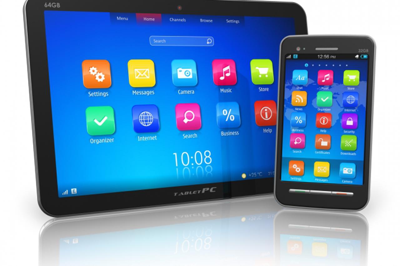 'Tablet PC and touchscreen smartphone'