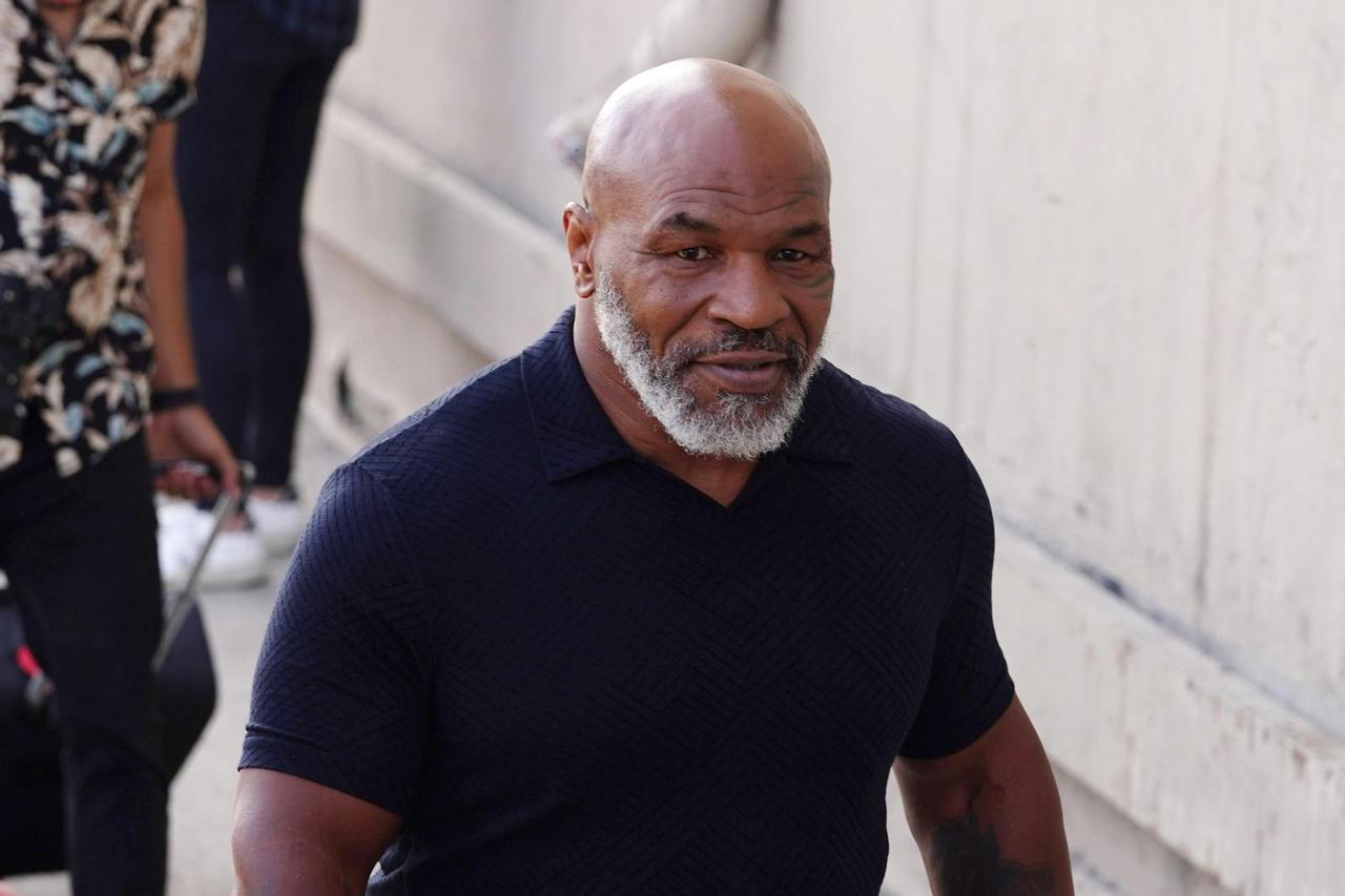 Mike Tyson at Jimmy Kimmel Live