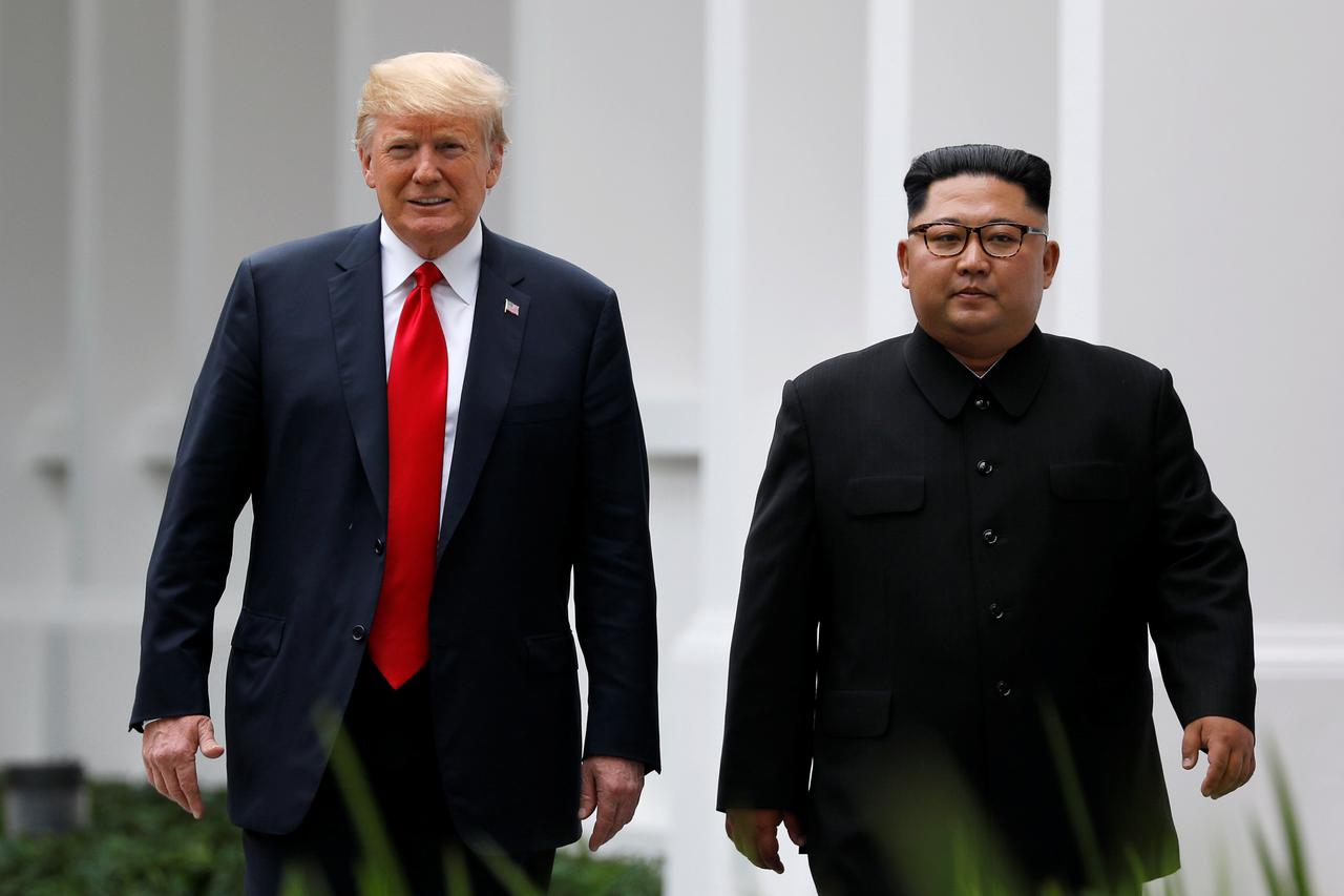 Donald Trump i Kim Jong Un