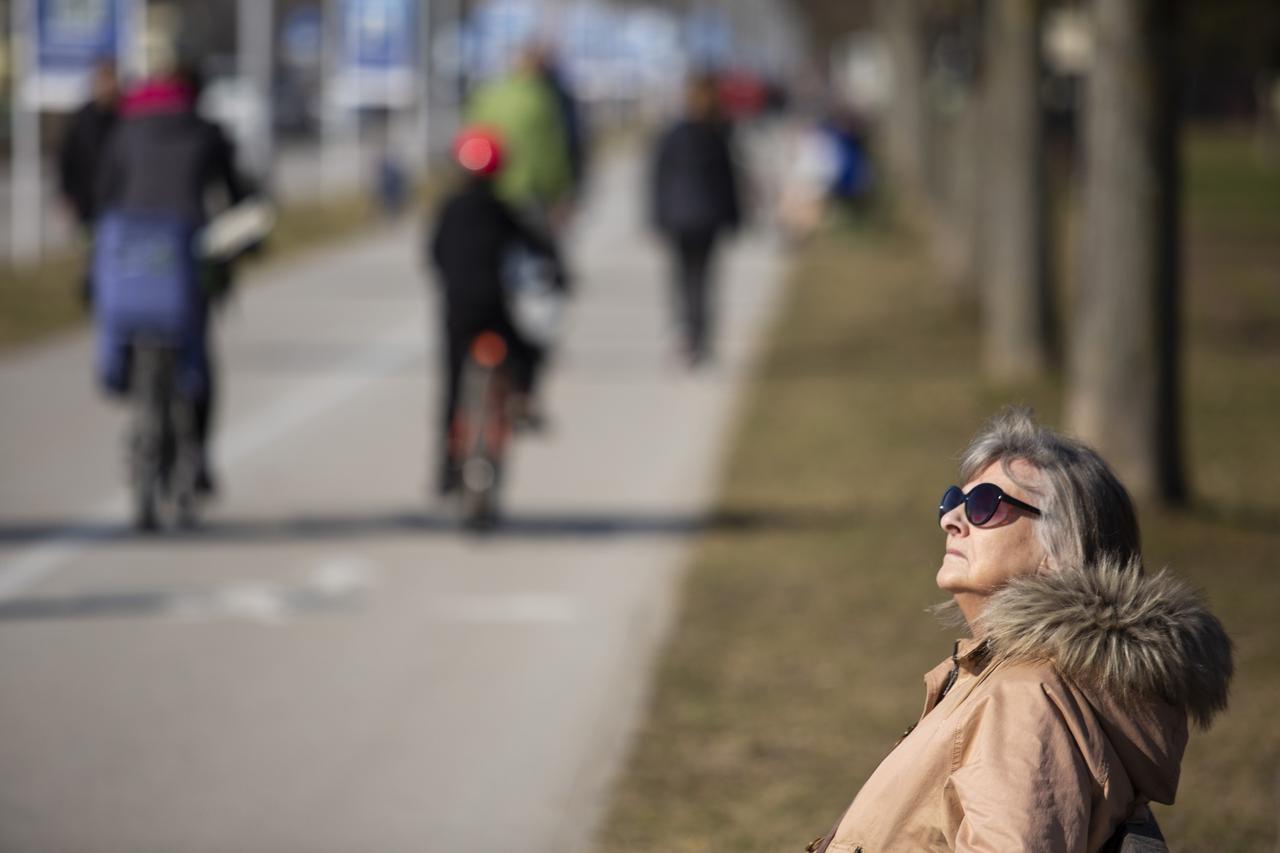 Sunčano vrijeme na Jarunu