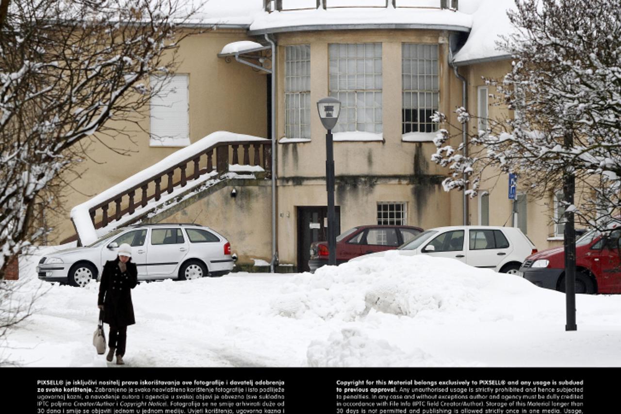 '14.02.2013., Cakovec - Bivsa zgrada centra za socijalnu skrb.  Photo: Vjeran Zganec-Rogulja/PIXSELL'
