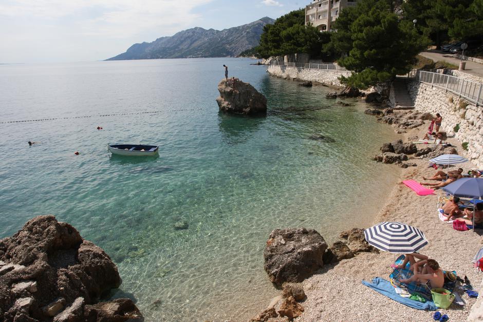 Brela plaža Punta Rata