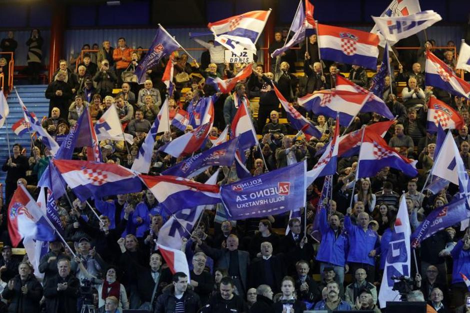 Predizborni skup HDZ-a