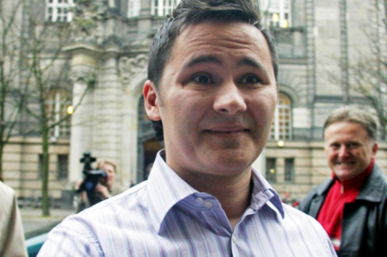 '(FILES) - Picture taken on November 17, 2005 shows Croatian Ante Sapina arriving at the distict court in Berlin.  Ante Sapina was jailed for two years and 11 months, for his involvment in a football 