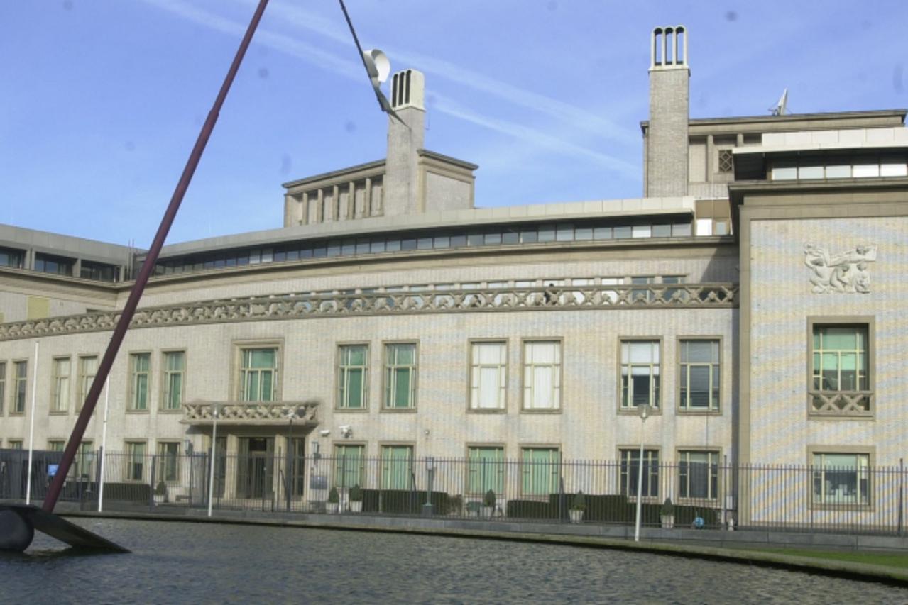 'den haag, veljaca 2002. icty - medjunarodni sud za ratne zlocine snimio patrik macek'