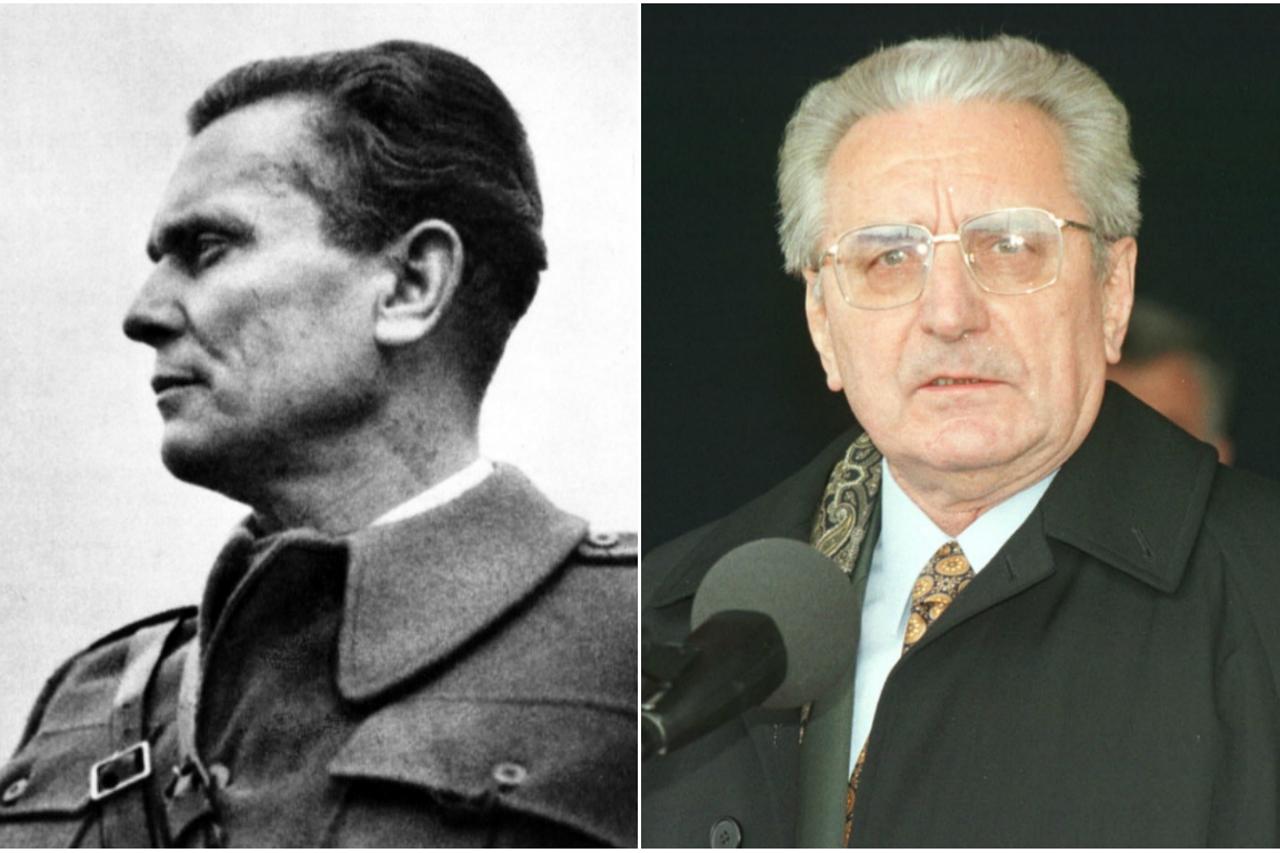 Josip Broz i Franjo Tuđman