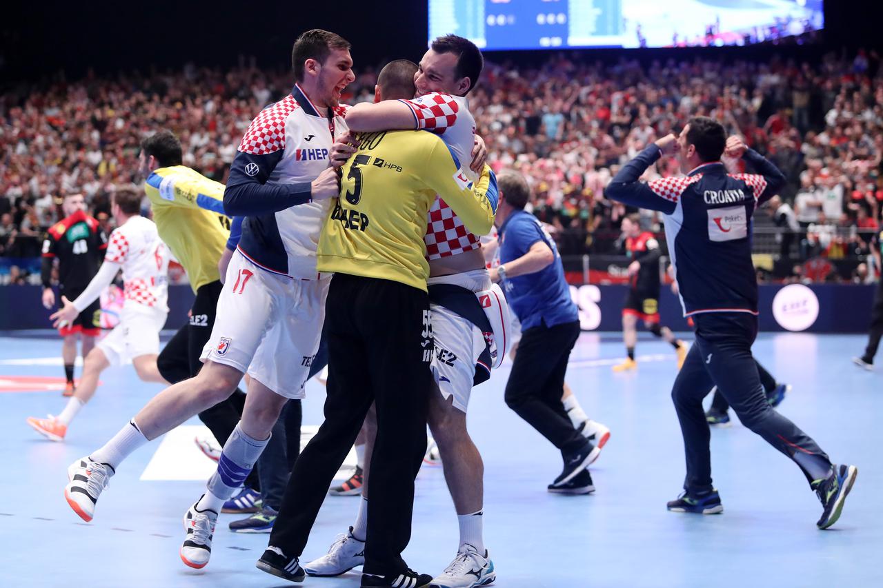 Slalvlje hrvatskih rukometaša protiv Njemačke
