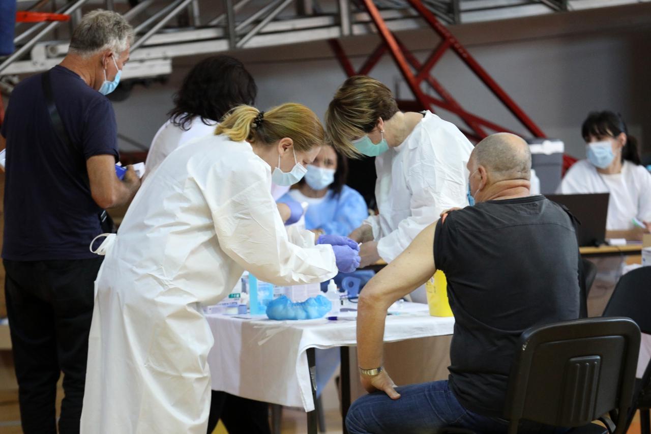 U Šibeniku nastavljeno docjepljivanje