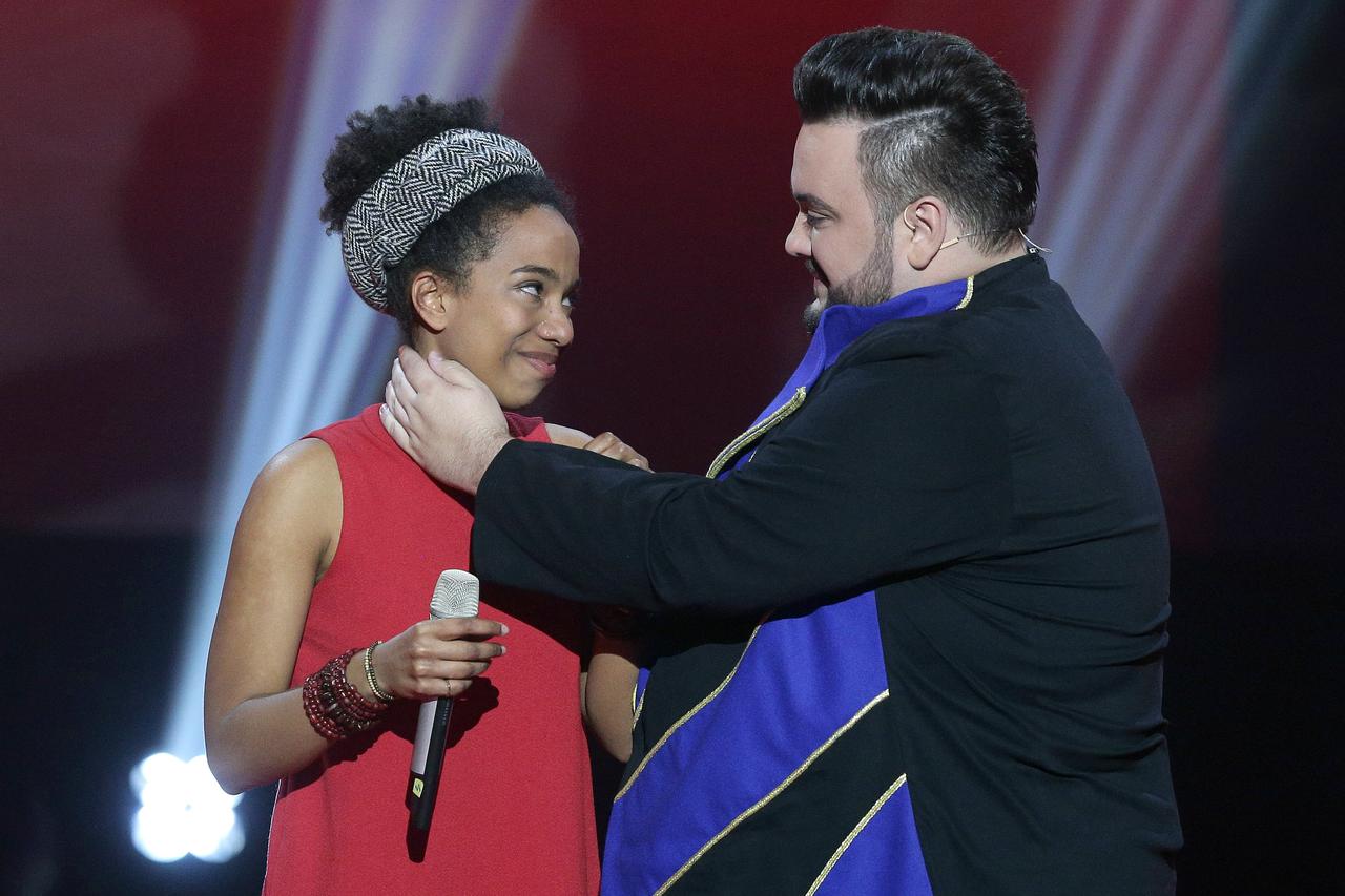 21.03.2015., Zagreb - Live snimanje emisije The Voice u studiju HRT-a. Photo: Zeljko Lukunic/PIXSELL