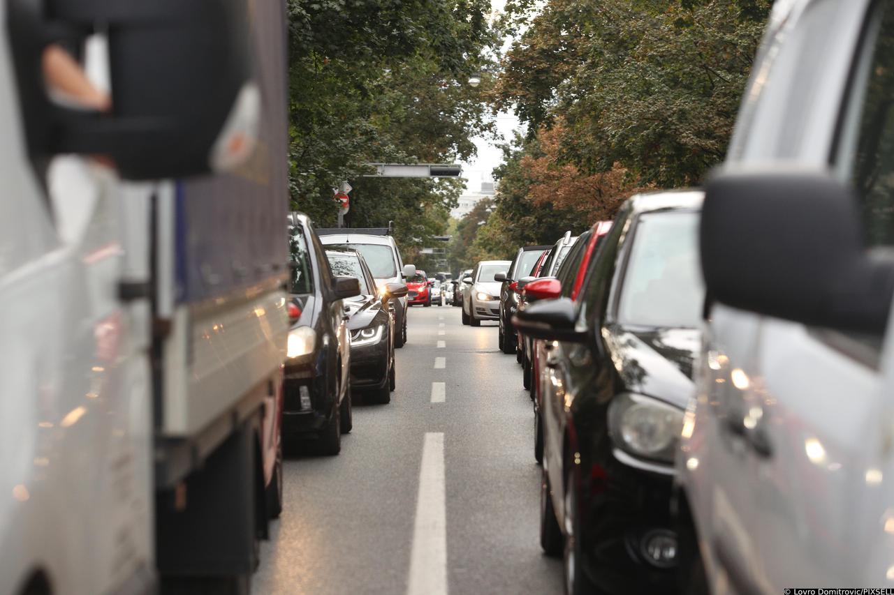 Zagreb: Zbog posjeta turskog predsjednika Erdogana u centru grada stvaraju se prometne gužve