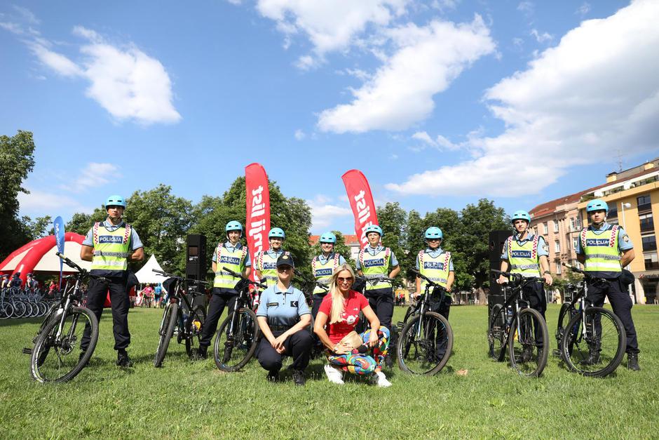 Zagreb: Pripreme uoči starta jubilarne 40. Večernjakove biciklijade