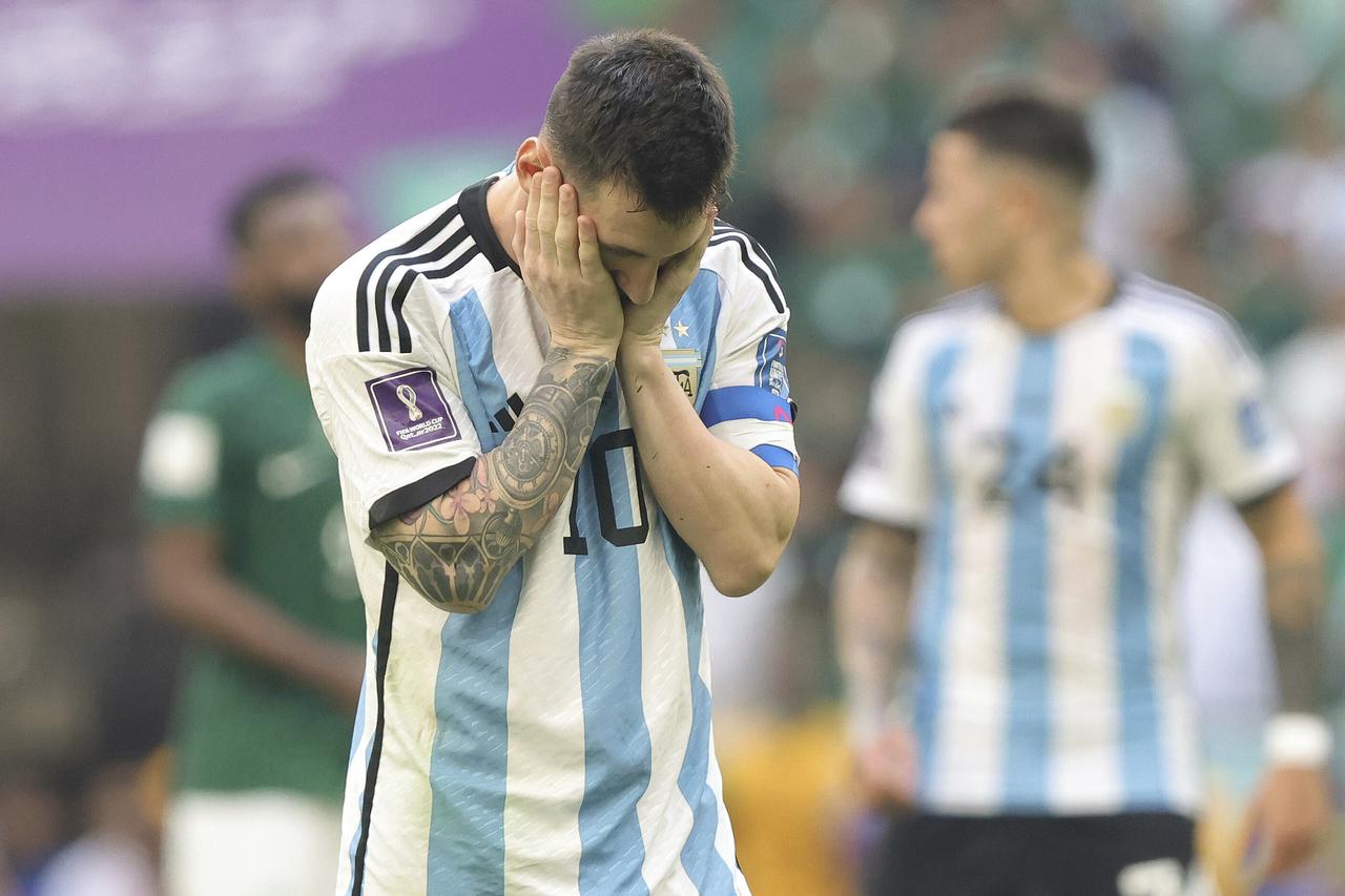 firo : 11/22/2022, Football, Soccer, FIFA WORLD CUP 2022 QATAR, World Cup 2022 Qatar, World Cup 2022 Qatar, Group stage, Group C, Match 5, Argentina - Saudi Arabia