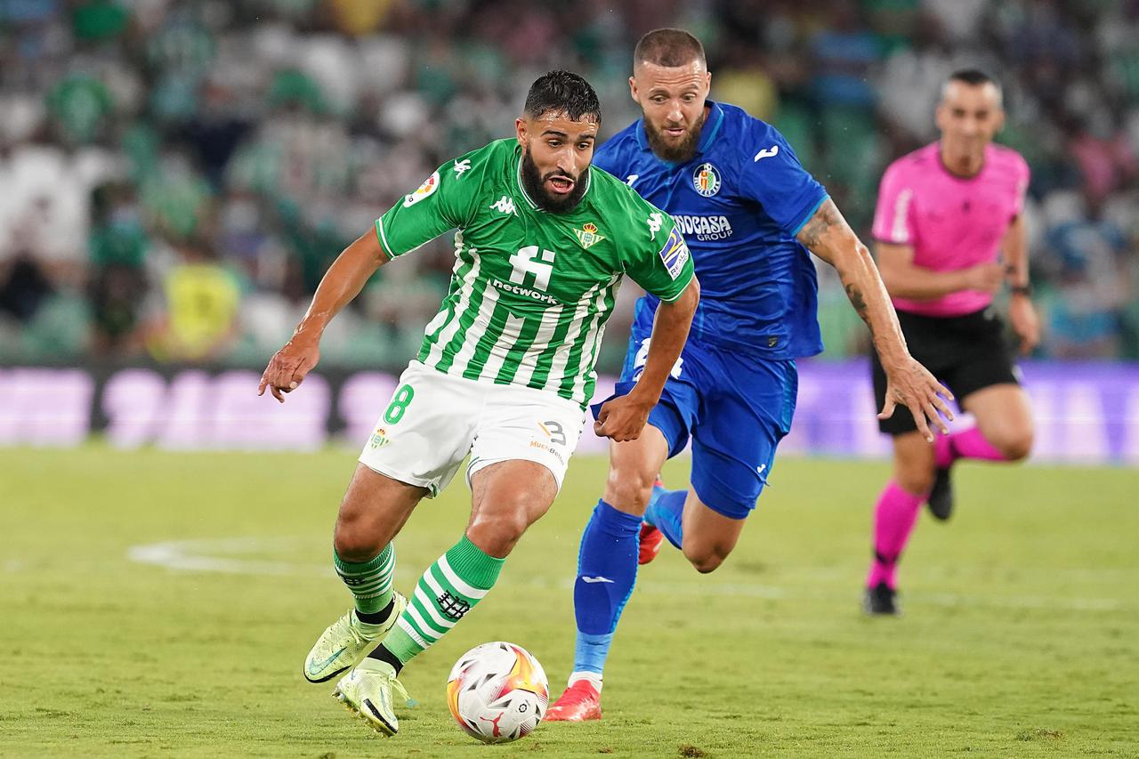 REAL BETIS BALOMPIE  v GETAFE CF. LA LIGA 2021/2022. ROUND 7.