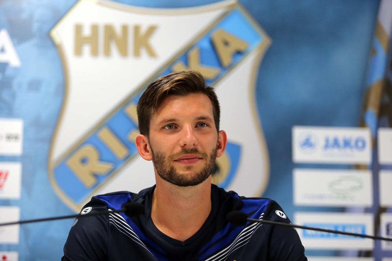 16.08.2016., Rijeka - Alexander Gorgon, novi igrac HNK Rijeka predstavljen je danas na Rujevici. Gorgon je u Rijeku stigao iz Austrie Bec.  Photo: Goran Kovacic/PIXSELL