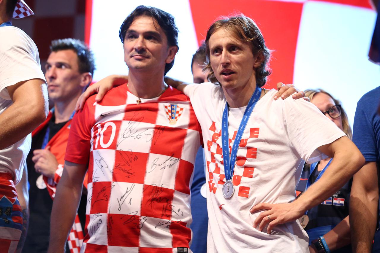 Doček vatrenih u Zagrebu