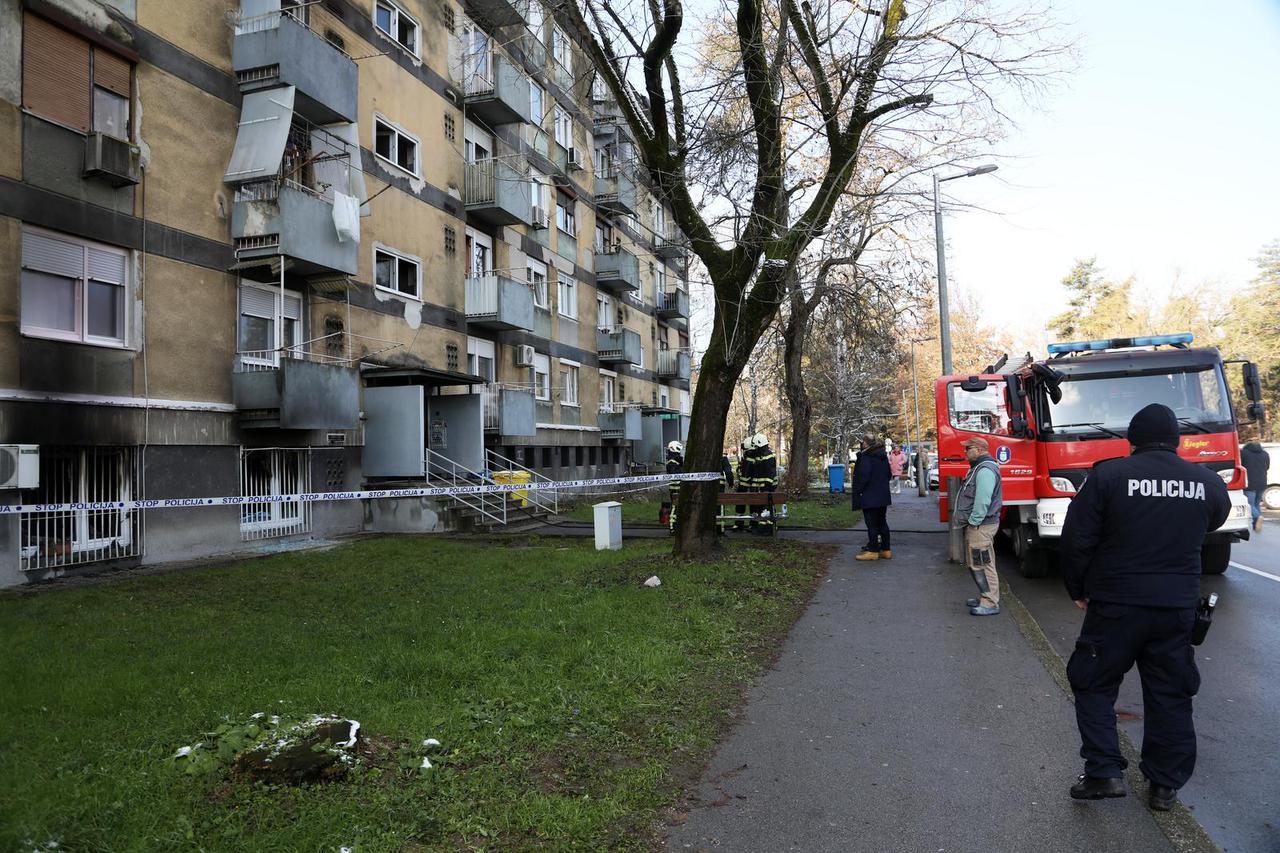 Jedna osoba smrtno stradala u požaru stana u Sisku