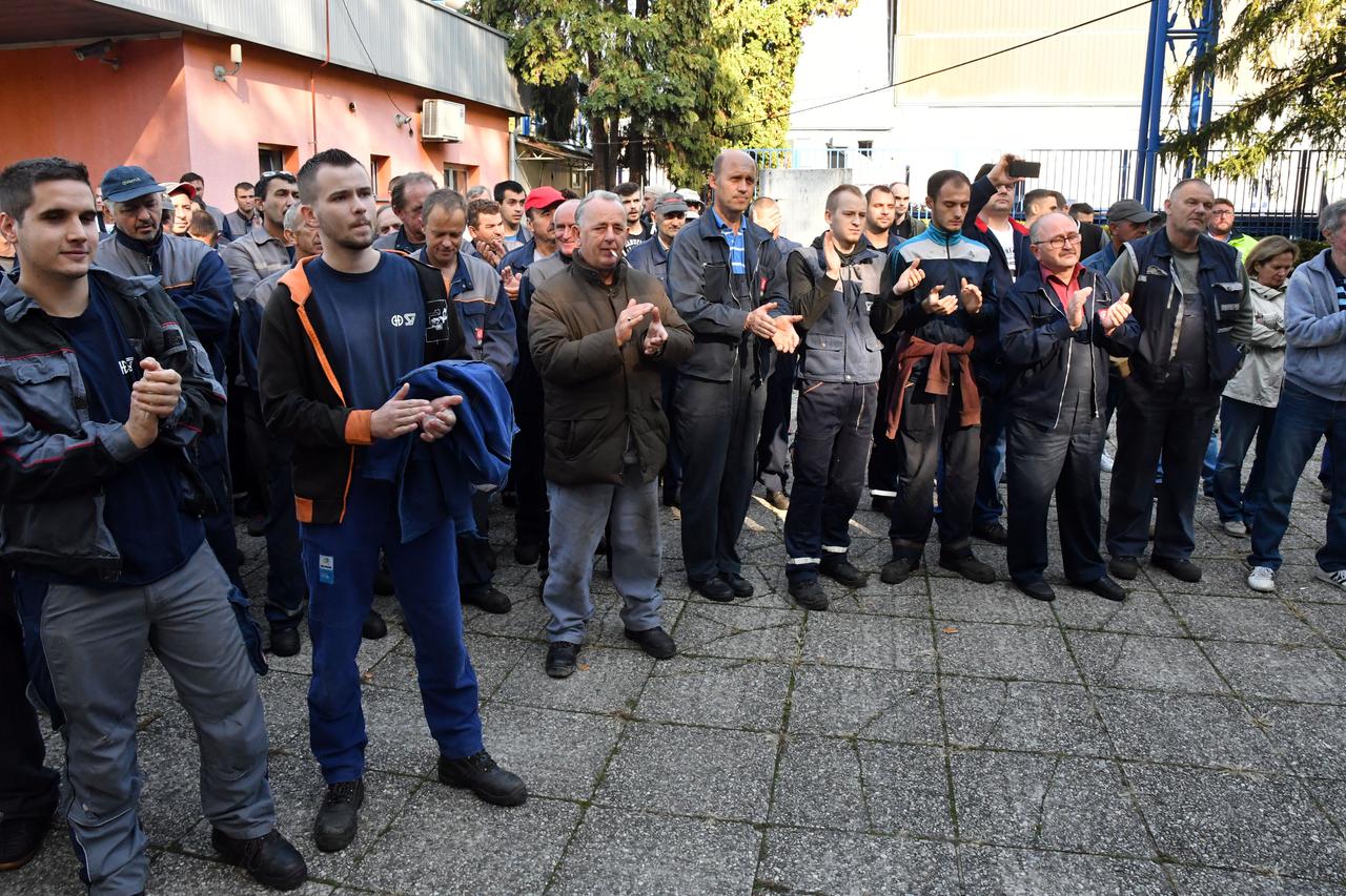 Štrajk metalaca Đure Đakovića zbog neisplate plaća