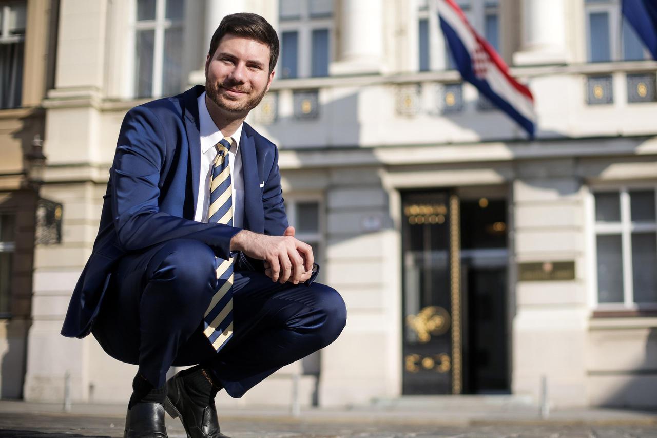 16.02.2017., Zagreb -  Saborski zastupnik Ivan Pernar.  Photo: Petar Glebov/PIXSELL