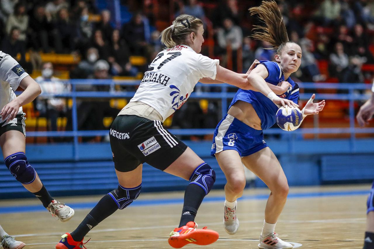 Zagreb: Prva Hrvatska rukometna liga žene, RK Lokomotiva - RK Podravka