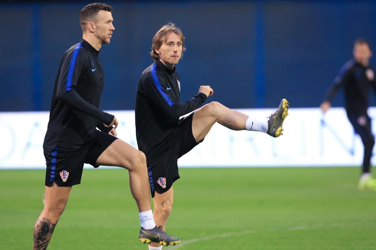 Zagreb: Hrvatska reprezentacija odradila trening