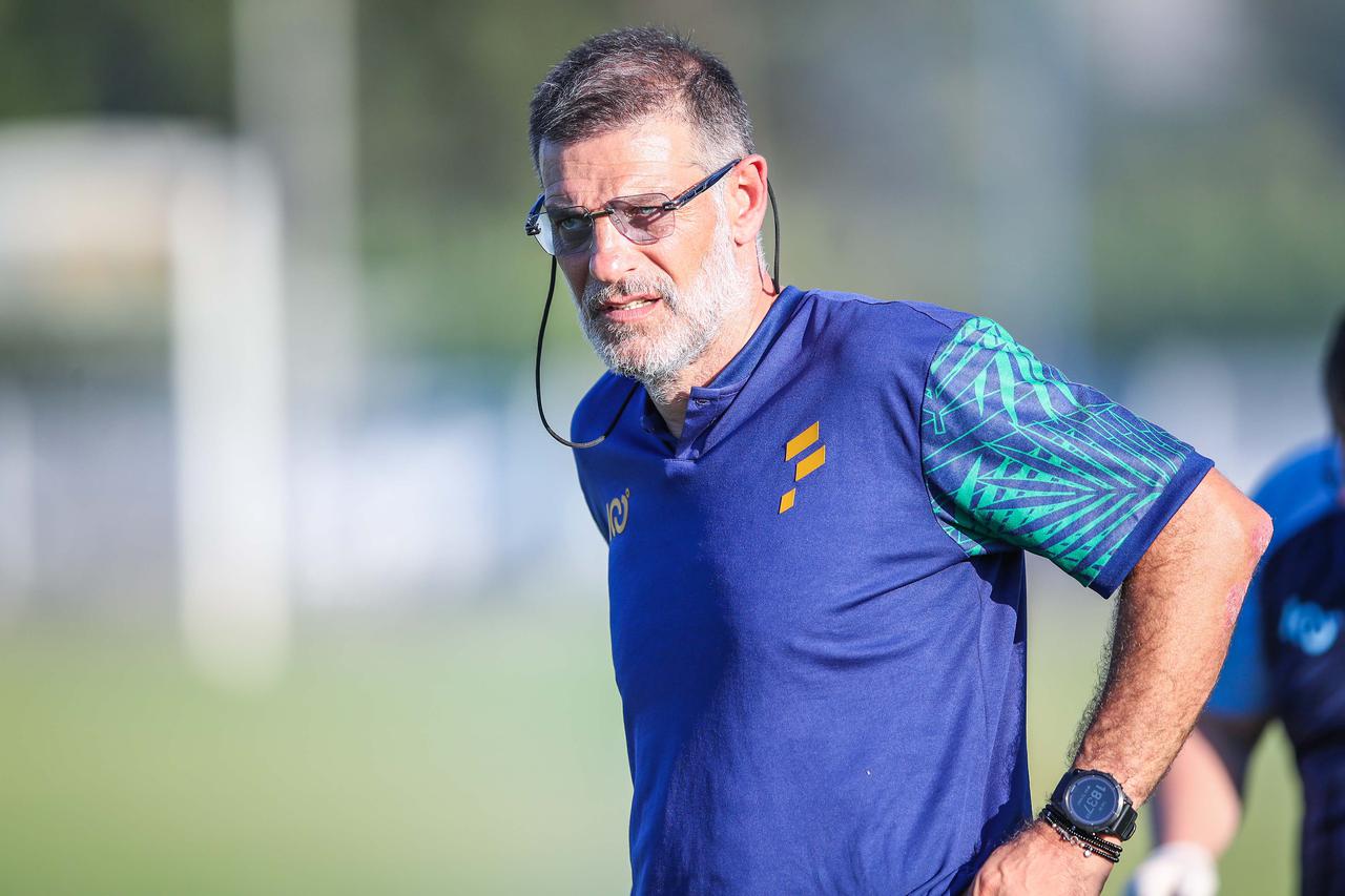 Zagreb: Slaven Bilić na prijateljskoj utakmici NK Lokomtiva-Al-Fateh