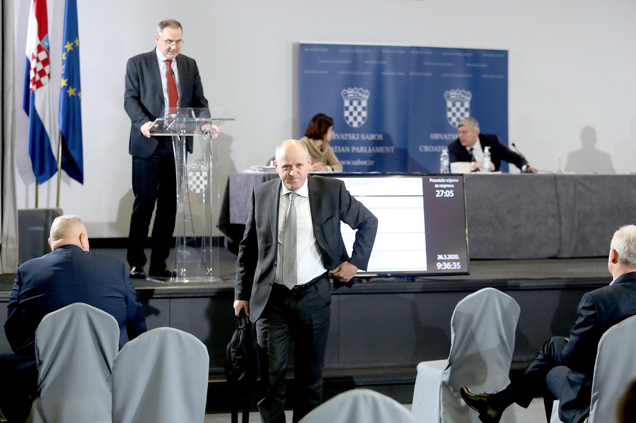 Zagreb: Sjednica Sabora nastavljena raspravom o uredbi o sekuratizaciji