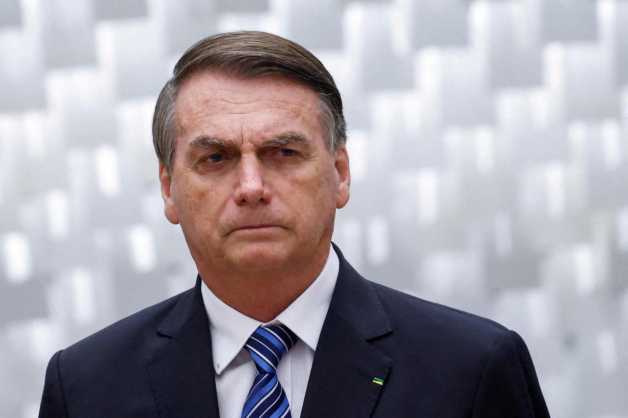 FILE PHOTO: Brazil's President Jair Bolsonaro attends an inauguration ceremony for new judges of Brazil's Superior Court of Justice in Brasilia