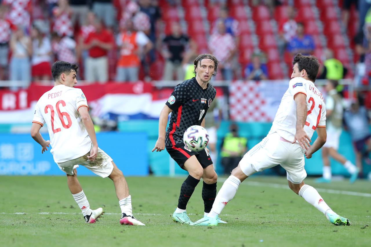 Kopenhagen:  UEFA Europsko prvenstvo 2020, Hrvatska - Španjolska