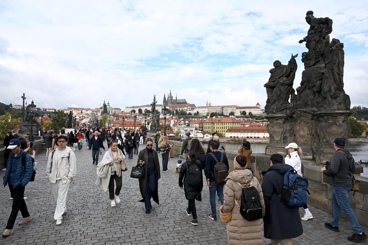 Ilustracije grada Praga