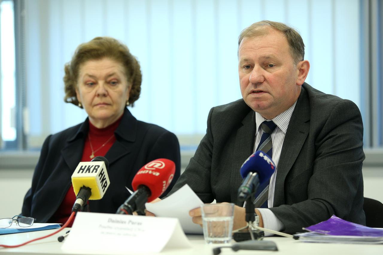 Dainius Puras s Antoinette Kaić Rak, voditeljicom Ureda Svjetske zdravstvene organizacije u RH