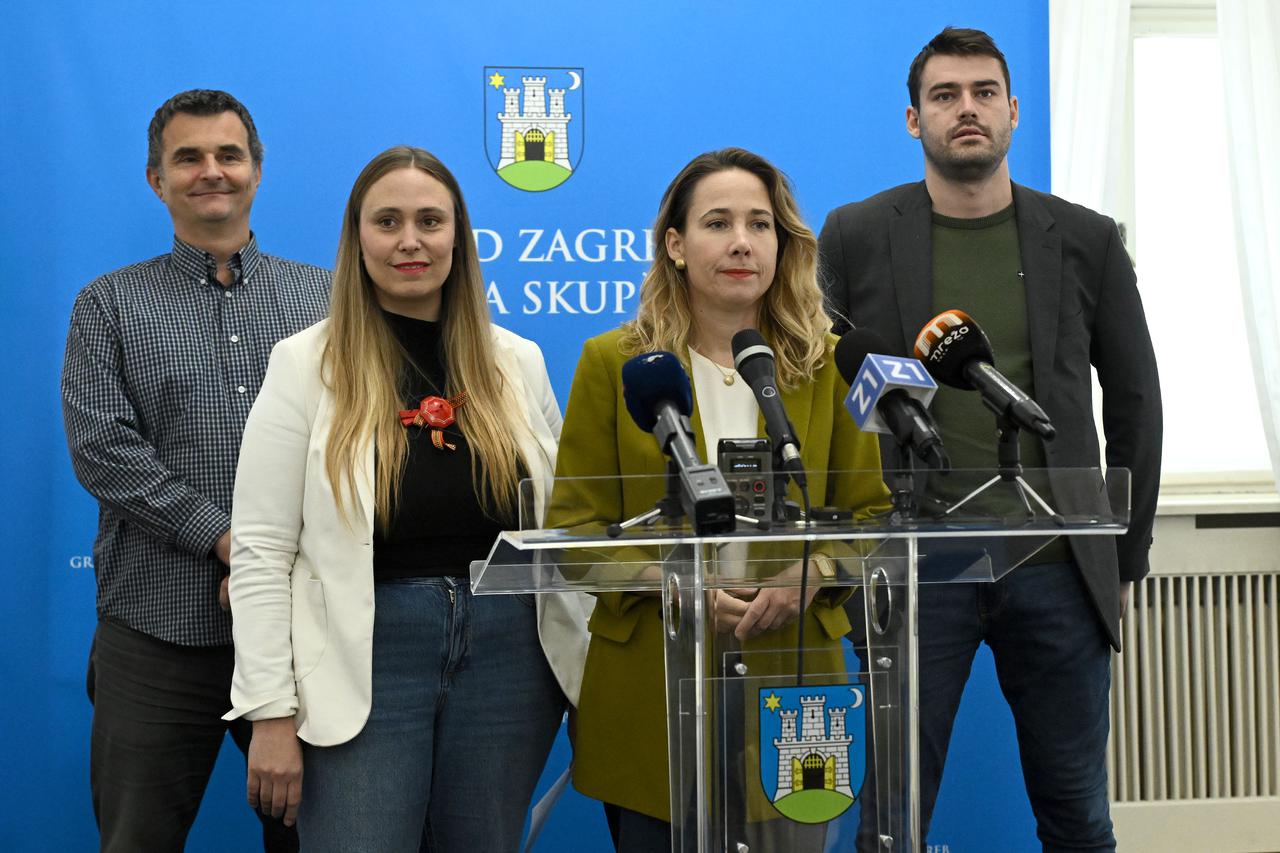 Zagreb: Marija Selak Raspudic odrzala konferenciju za medije