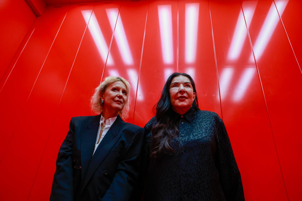 Ljubljana: Otvorenje izložbe "12 godina tandema Ulay/Abramović"